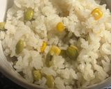 枝豆とうもろこしごはん作り方4写真