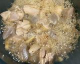 鶏ごぼうこんにゃくの煮物作り方5写真