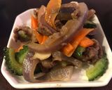 ゴーヤと牛肉の炒め作り方4写真
