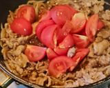 豚肉トマトの甘辛しょうゆ炒め作り方7写真