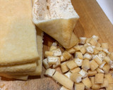 蓮根つくねの揚げ巻きと野菜の滲み煮作り方3写真