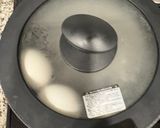 1cmの水で1個から！簡単半熟卵&味卵作り方3写真