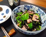 ＊ベーコンとピーマンの洋風ひじき炒め＊作り方4写真