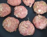 みじん切りナス入りヘルシーハンバーグ作り方3写真