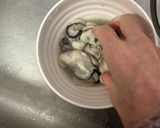 牡蠣の柚子釜せいろ蒸し作り方2写真