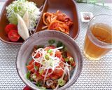 納豆をさらに美味しく★キムチ酢納豆作り方2写真