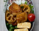 れんこんと鶏肉の甘酢弁当作り方8写真