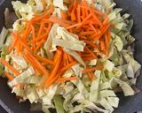 めんつゆで簡単！焼きうどん作り方4写真