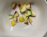 お一人様野菜たっぷりバーベキュー味親子丼作り方5写真