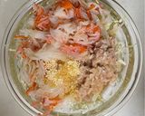 白菜とカニカマの鶏塩サラダ！作り方2写真