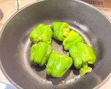 丸ごと豪快！くたくたピーマンのにんにく旨辛煮浸し作り方3写真