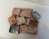 鮭と長ネギの生姜味噌焼き作り方3写真