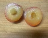 プラム（すもも）の切り方！作り方3写真