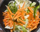 野菜バター炒めをおろしポンで召しあがれ作り方3写真