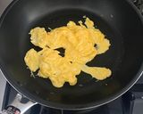 ☆簡単☆ふんわり卵の小松菜中華炒め作り方2写真