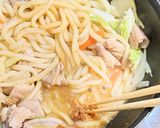モツ焼きうどん作り方5写真