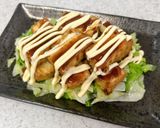 食べたらお好み焼き♪キャベツ厚揚げ焼き作り方6写真
