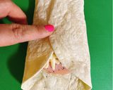 超簡単ハムチーズブリトー作り方4写真