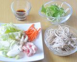 和蕎麦で “焼きそば”味付けは麺つゆ作り方1写真