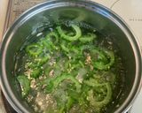 塩昆布ゴーヤ作り方3写真