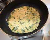 豆腐入りニラ卵お焼き作り方3写真