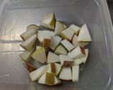 HMで作るリンゴとバナナのパウンドケーキ作り方1写真