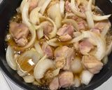めんつゆで親子丼作り方3写真