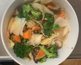 お一人様梅トマト味根菜たっぷり野菜炒め作り方19写真