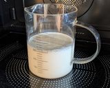 桃の牛乳プリン作り方4写真