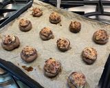 最もベーシックなマッシュルームの詰め焼き作り方6写真
