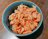 塩銀鮭と根菜の生姜炊き込みご飯作り方5写真