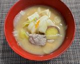 大きめ具材で大満足☆旨味凝縮の豚汁作り方8写真