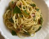 お昼に⑥大葉と梅のさっぱり冷製パスタ作り方4写真