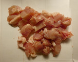鶏肉とじゃが芋の甘辛炒め作り方1写真