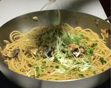 秋刀魚としらすの和風ペペロンチーノ作り方25写真