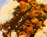 レトルト●塩茹で豆腐チキンカレー作り方3写真
