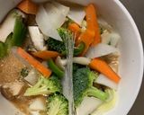 お一人様クリーミー酸辣炒飯味豆腐野菜炒め作り方16写真