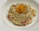 お月見カルボごはん!作り方5写真