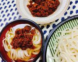 ☆肉味噌を入れて食べるつけうどん美味♬作り方5写真