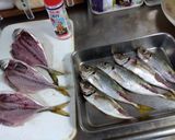 家族の釣果☆鯵の一夜干しを冷凍保存にも作り方7写真