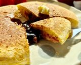 苺とチョコクリームの贅沢❤︎パンケーキ作り方7写真