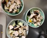 肉無豆腐簡単レモン梅炒飯味野菜炒め作り方11写真