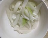 簡単中華風梅味噌クリーム味青椒肉絲風作り方6写真