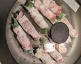 豚バラの大葉チーズ巻き作り方6写真
