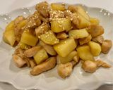 鶏むね肉とじゃがいもの旨照り煮作り方7写真