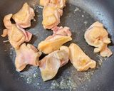 おつまみに！鶏きのこの甘辛チーズ焼き作り方3写真