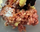 しっかり下味ひき肉のチャーハン作り方1写真