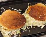 ホットプレートで広島お好み焼き作り方5写真