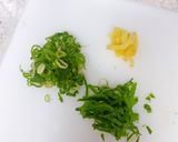 サーモンの柚子胡椒なめろう作り方2写真