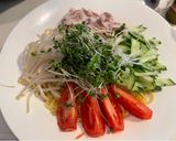 豚しゃぶ麻辣冷やし中華作り方3写真
